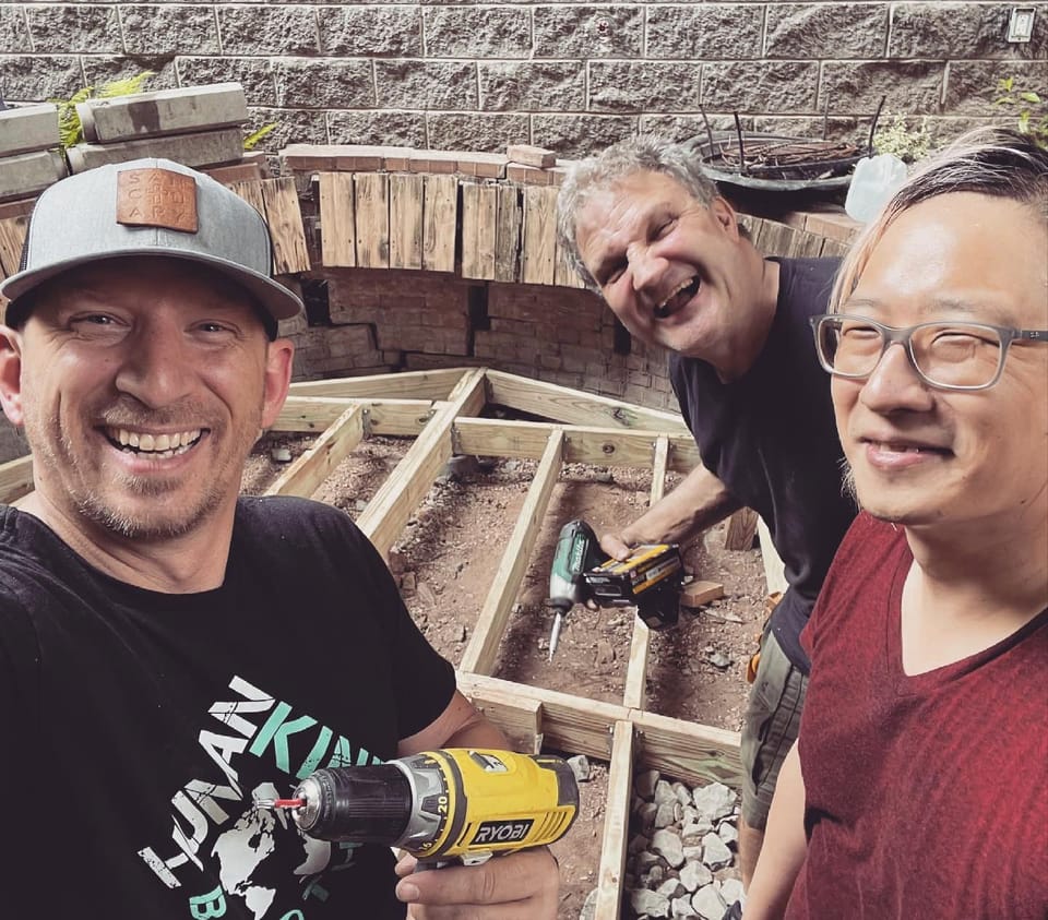 Circular Pit Deck Project